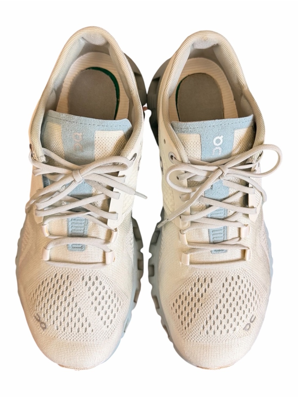 On Cloud X Shift Women’s Road Running Shoes  White/Teal size 8 - Picture 11 of 12